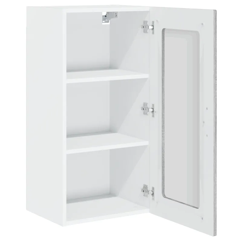 Indaplovės plokštė Kalmar 2 pcs Pilkas Sonoma 40 x 31 x 80 cm
