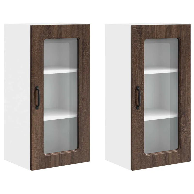 Indaplovės plokštė Kalmar 2 pcs Rudas ąžuolas 40 x 31 x 80 cm