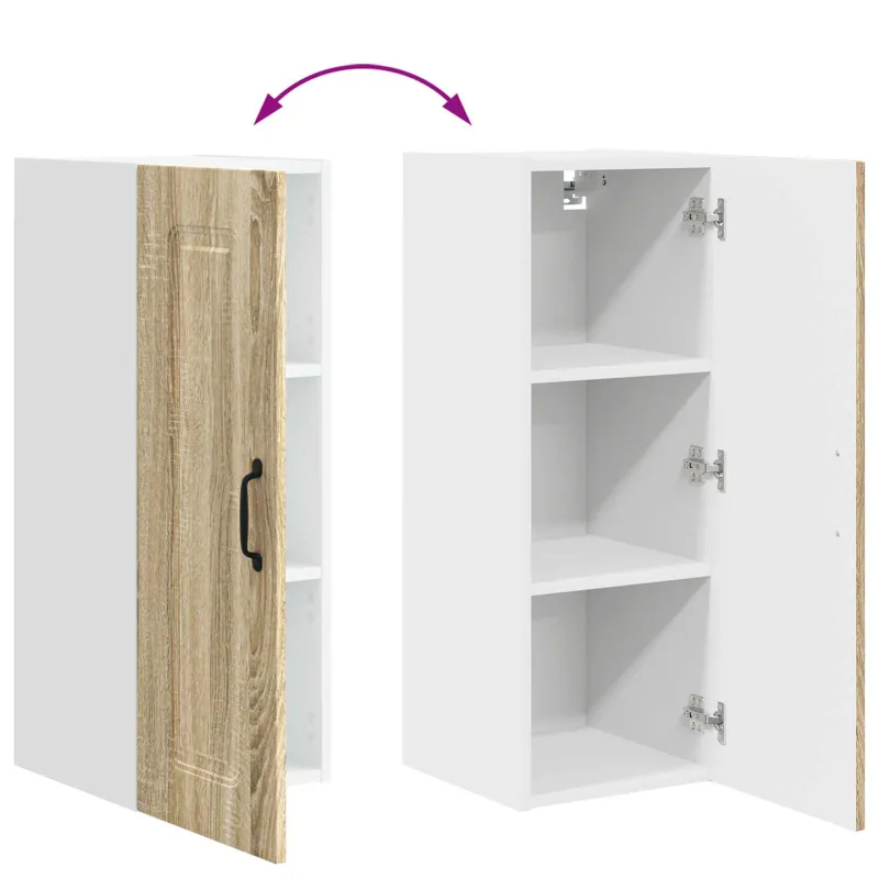 Indaplovės plokštė Kalmar 2 pcs Sonoma ąžuolas 30 x 31 x 80 cm