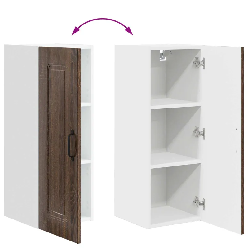 Indaplovės plokštė Kalmar 2 pcs Rudas ąžuolas 30 x 31 x 80 cm