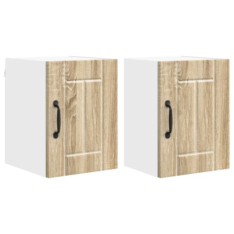 Sieninė spintelė LUCCA 2 pcs Sonoma ąžuolas 30 x 31 x 40 cm