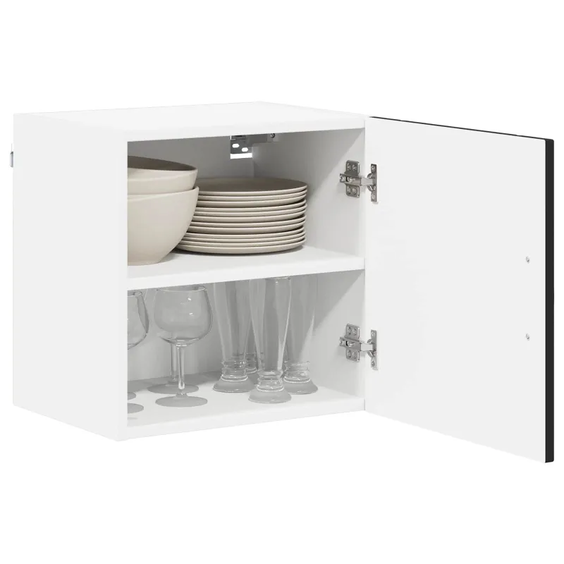Sieninė spintelė LUCCA 2 pcs Juoda 40 x 31 x 40 cm