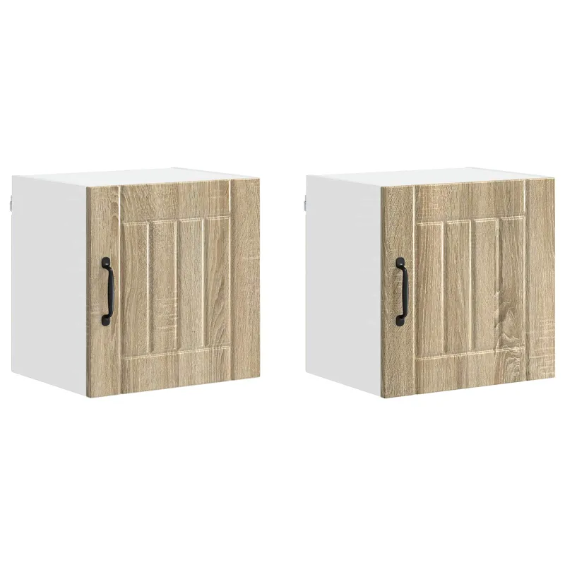 Sieninė spintelė LUCCA 2 pcs Sonoma ąžuolas 40 x 31 x 40 cm