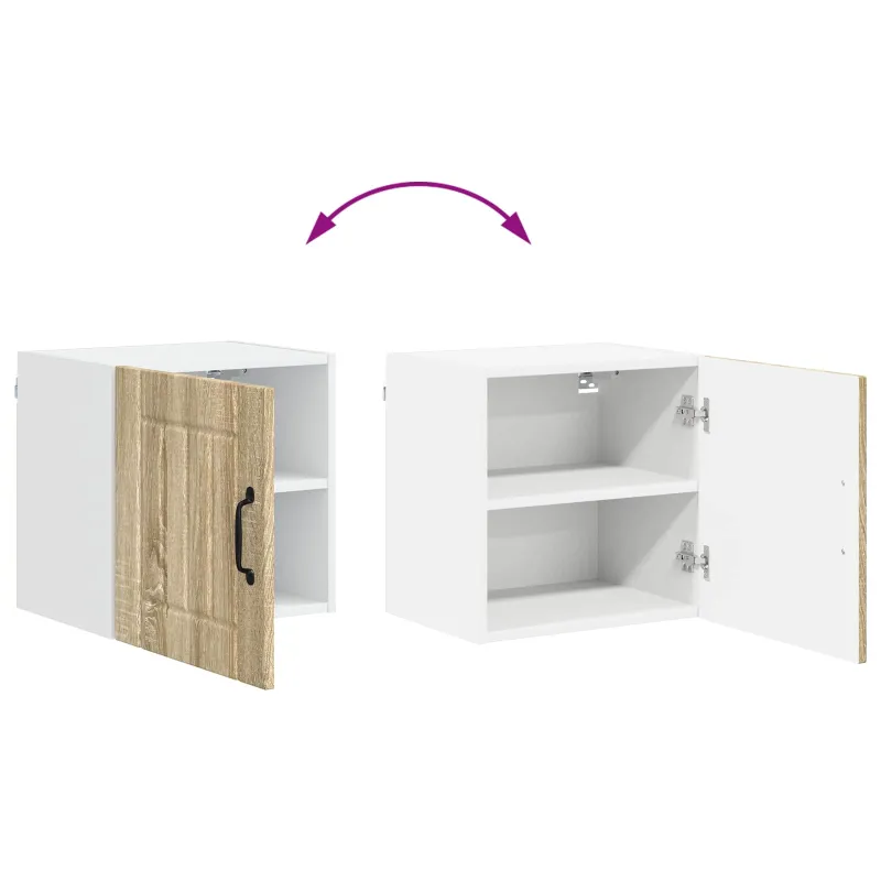 Sieninė spintelė LUCCA 2 pcs Sonoma ąžuolas 40 x 31 x 40 cm