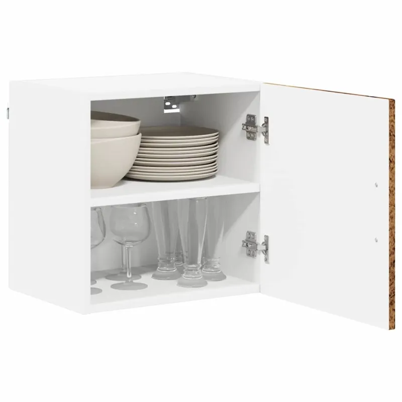 Sieninė spintelė LUCCA 2 pcs Sendintos medienos 40 x 31 x 40 cm