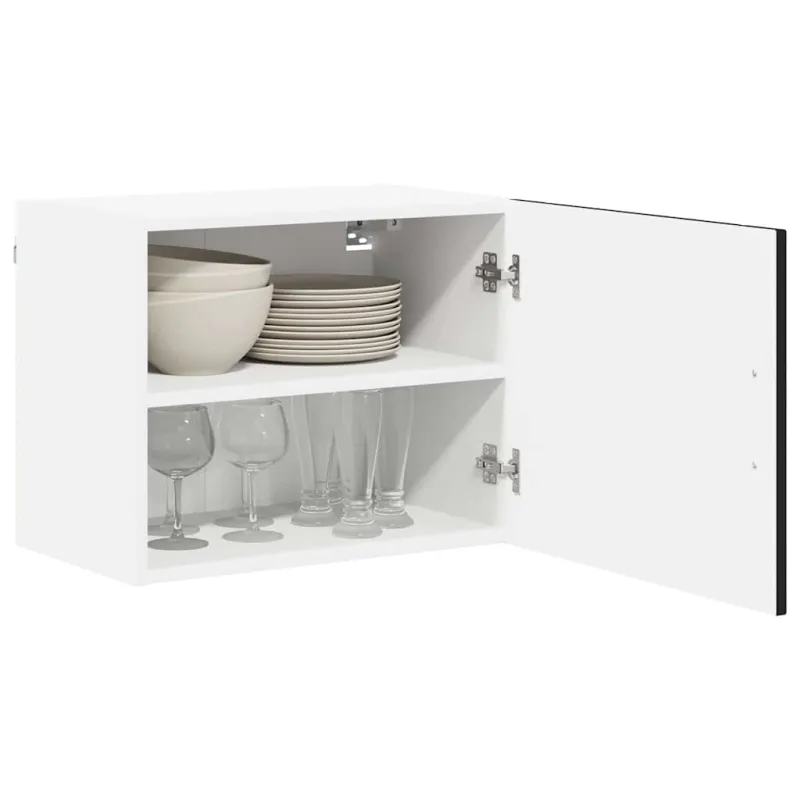 Sieninė spintelė LUCCA 2 pcs Juoda 50 x 31 x 40 cm
