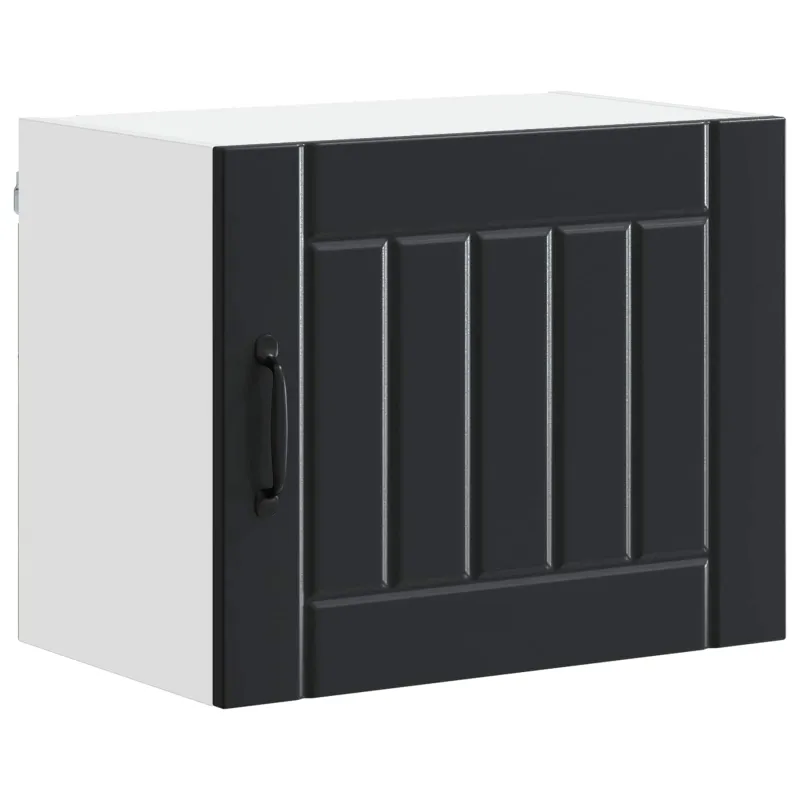 Sieninė spintelė LUCCA 2 pcs Juoda 50 x 31 x 40 cm