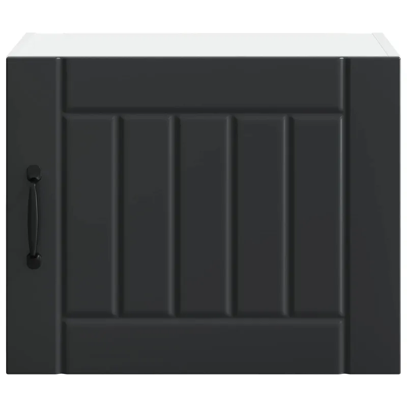 Sieninė spintelė LUCCA 2 pcs Juoda 50 x 31 x 40 cm