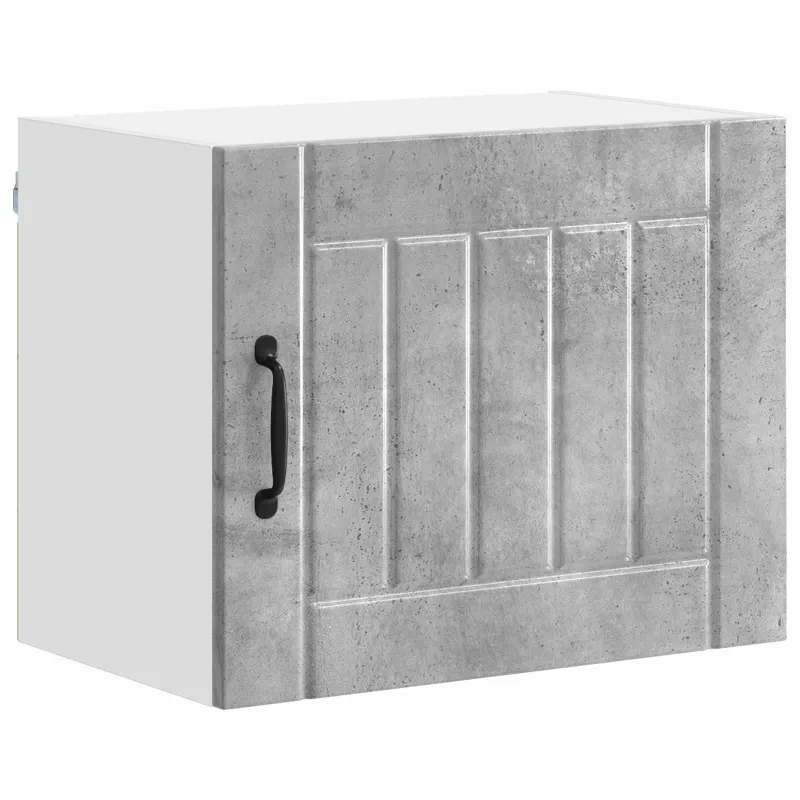 Sieninė spintelė LUCCA 2 pcs Betono pilka 50 x 31 x 40 cm