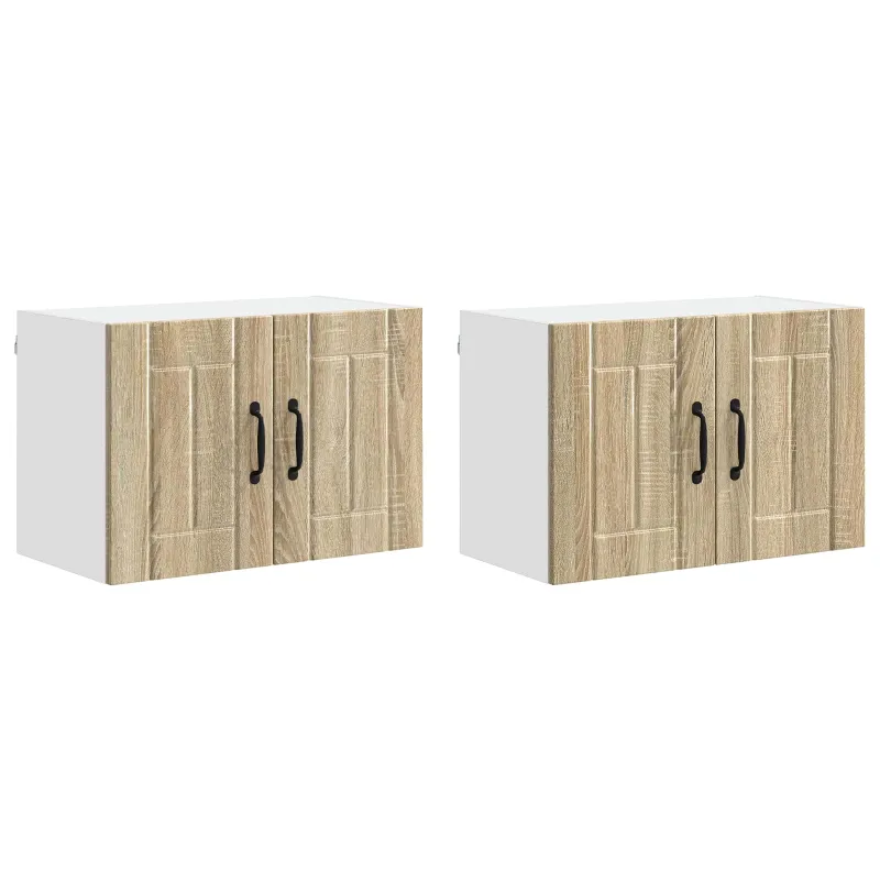 Sieninė spintelė LUCCA 2 pcs Sonoma ąžuolas 60 x 31 x 40 cm