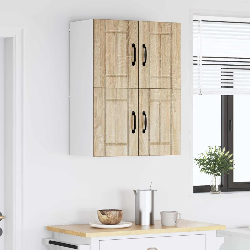 Sieninė spintelė LUCCA 2 pcs Sonoma ąžuolas 60 x 31 x 40 cm