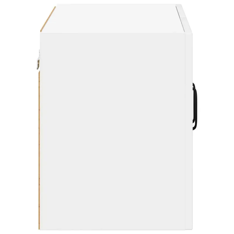 Sieninė spintelė LUCCA 2 pcs Itin blizgi balta 60 x 31 x 40 cm
