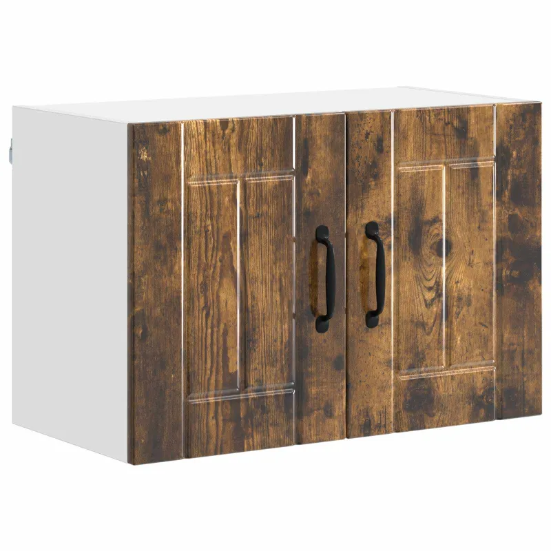 Sieninė spintelė LUCCA 2 pcs Dūminio ąžuolo 60 x 31 x 40 cm