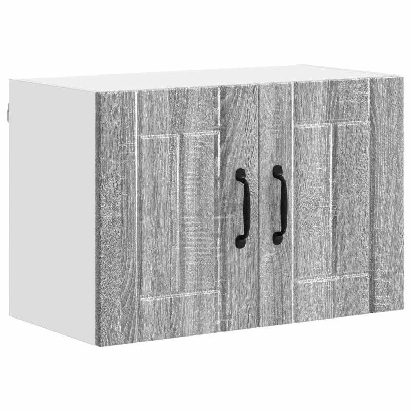 Sieninė spintelė LUCCA 2 pcs Pilka sonoma ąžuolo