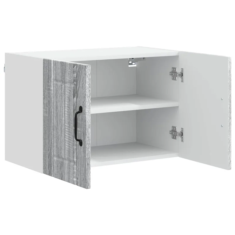 Sieninė spintelė LUCCA 2 pcs Pilka sonoma ąžuolo