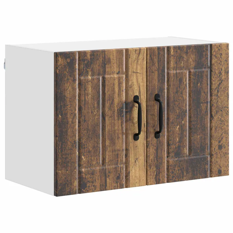 Sieninė spintelė LUCCA 2 pcs Sendintos medienos 60 x 31 x 40 cm