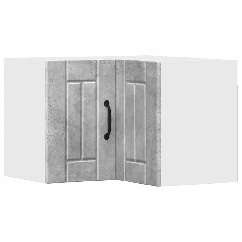 Sieninis kampinis kabinetas LUCCA Betono pilka 57 x 57 x 40 cm