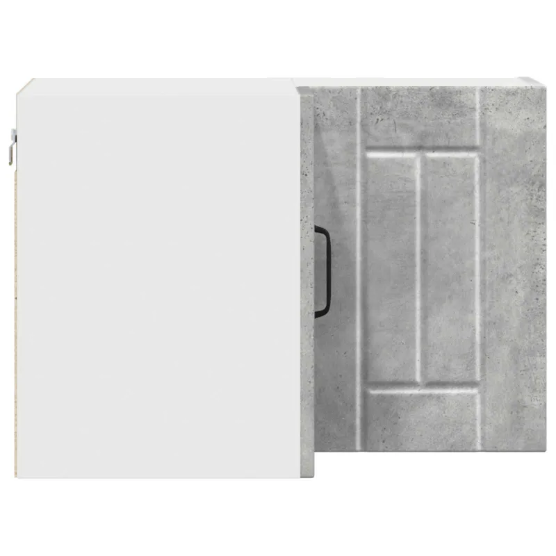 Sieninis kampinis kabinetas LUCCA Betono pilka 57 x 57 x 40 cm