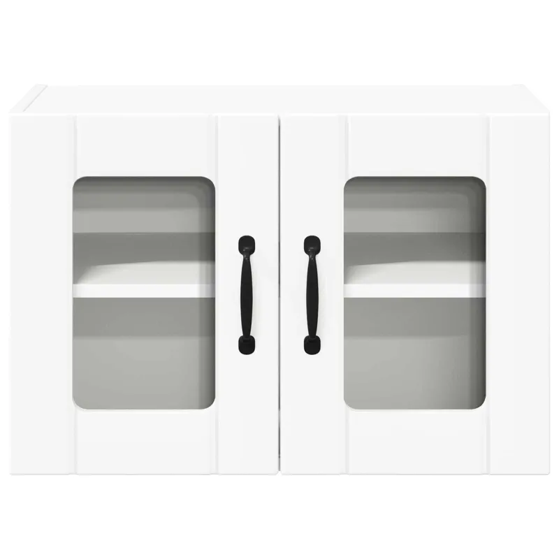 Sieninis stiklinis kabinetas LUCCA Balta 60 x 31 x 40 cm