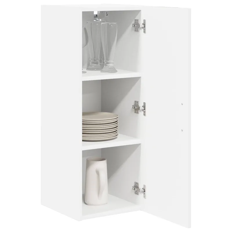 Sieninė spintelė LUCCA 2 pcs Balta 30 x 31 x 80 cm