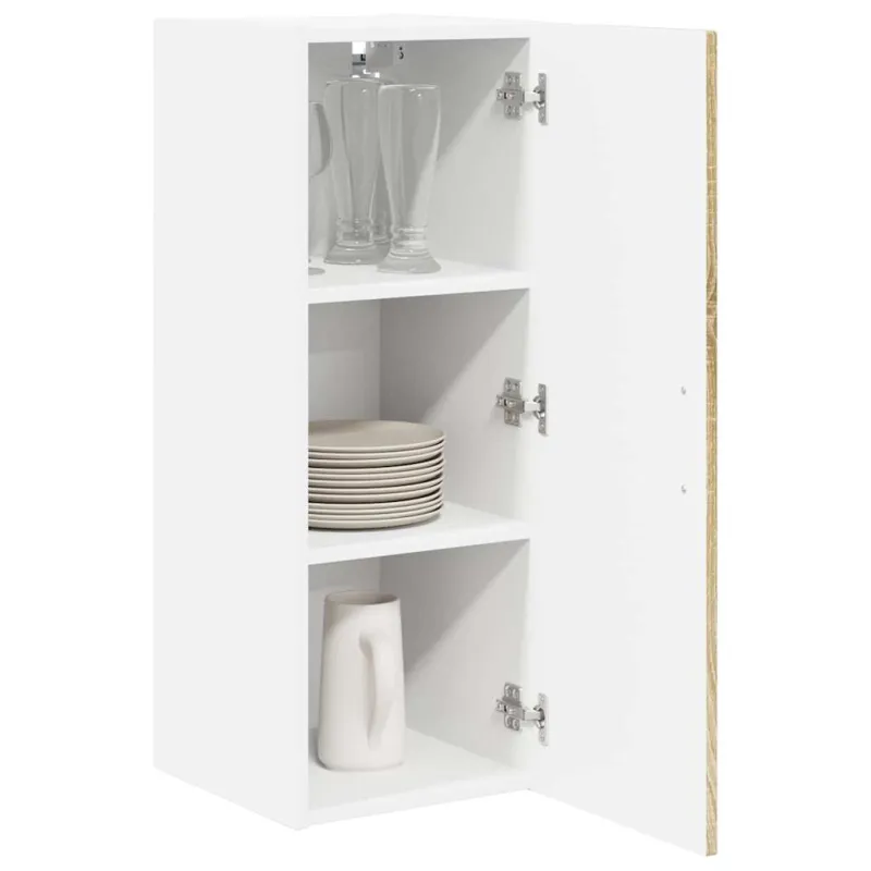 Sieninė spintelė LUCCA 2 pcs Sonoma ąžuolas 30 x 31 x 80 cm