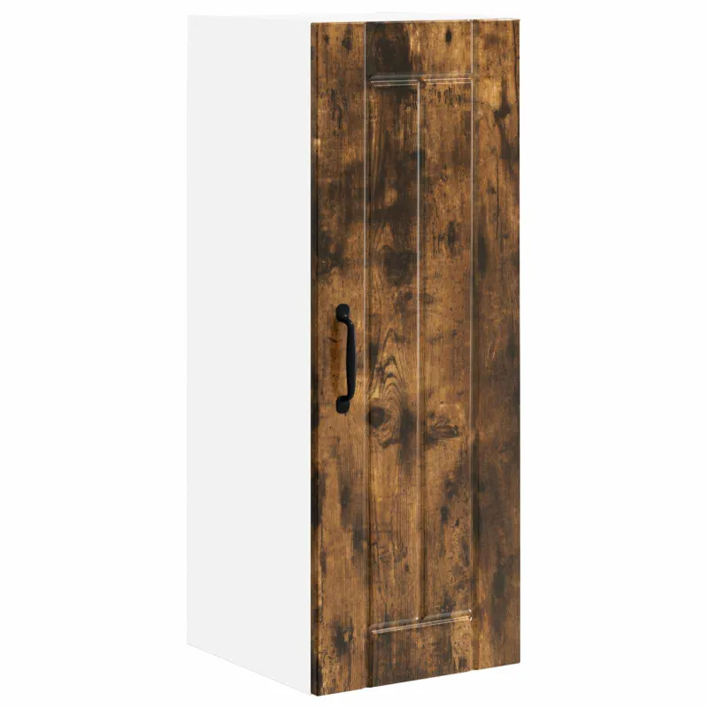 Sieninė spintelė LUCCA 2 pcs Dūminio ąžuolo 30 x 31 x 80 cm