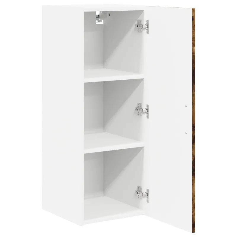 Sieninė spintelė LUCCA 2 pcs Dūminio ąžuolo 30 x 31 x 80 cm