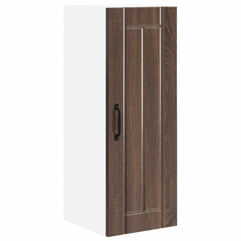 Sieninė spintelė LUCCA 2 pcs Ruda ąžuolo 30 x 31 x 80 cm