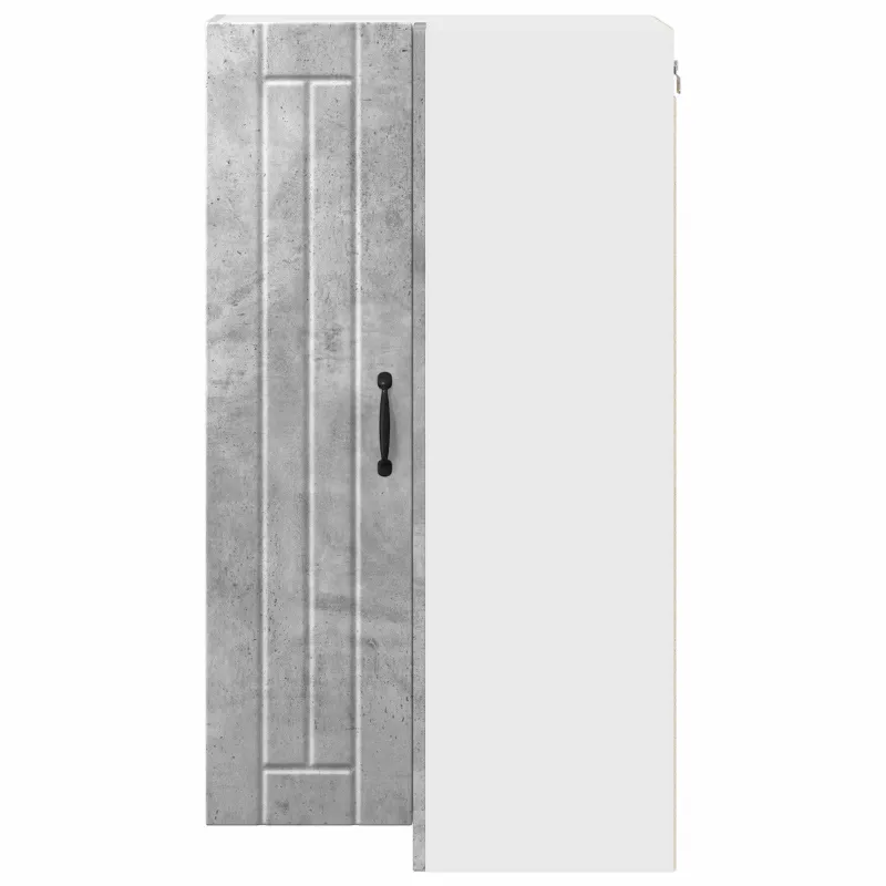 Sieninis kampinis kabinetas LUCCA Betono pilka 57 x 57 x 100 cm