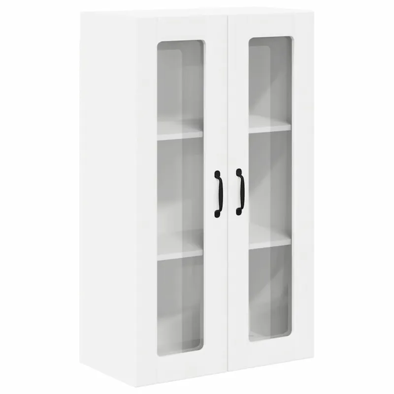 Sieninis stiklinis kabinetas LUCCA Balta 60 x 31 x 100 cm