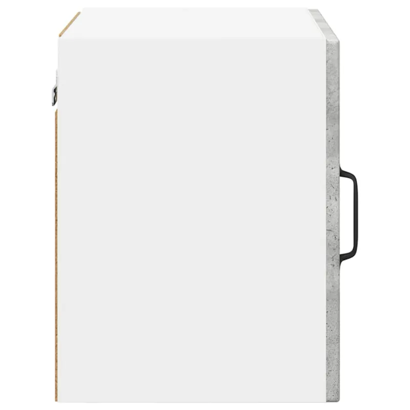 Sieninis stiklinis kabinetas PORTO Betono pilka 40 x 31 x 40 cm