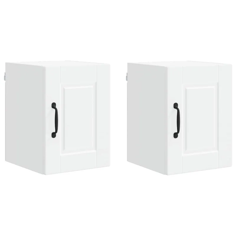 Sieninė spintelė PORTO 2 pcs Balta 30 x 31 x 40 cm