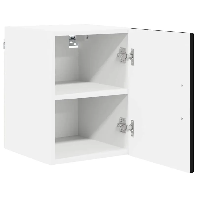 Sieninė spintelė PORTO 2 pcs Juoda 30 x 31 x 40 cm
