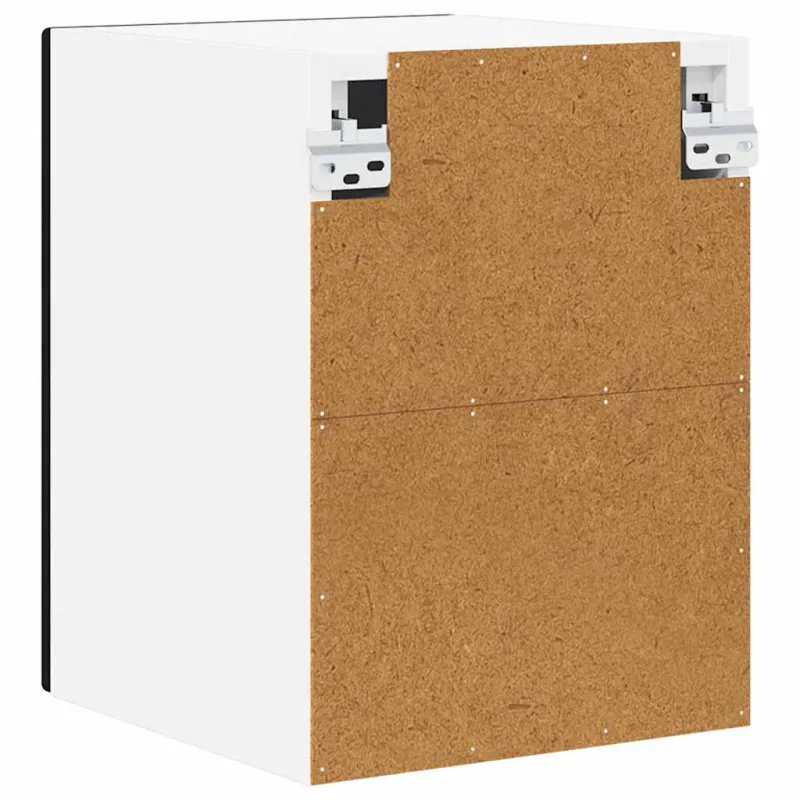 Sieninė spintelė PORTO 2 pcs Juoda 30 x 31 x 40 cm