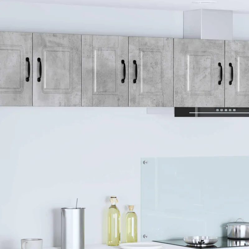 Sieninė spintelė PORTO 2 pcs Betono pilka 30 x 31 x 40 cm