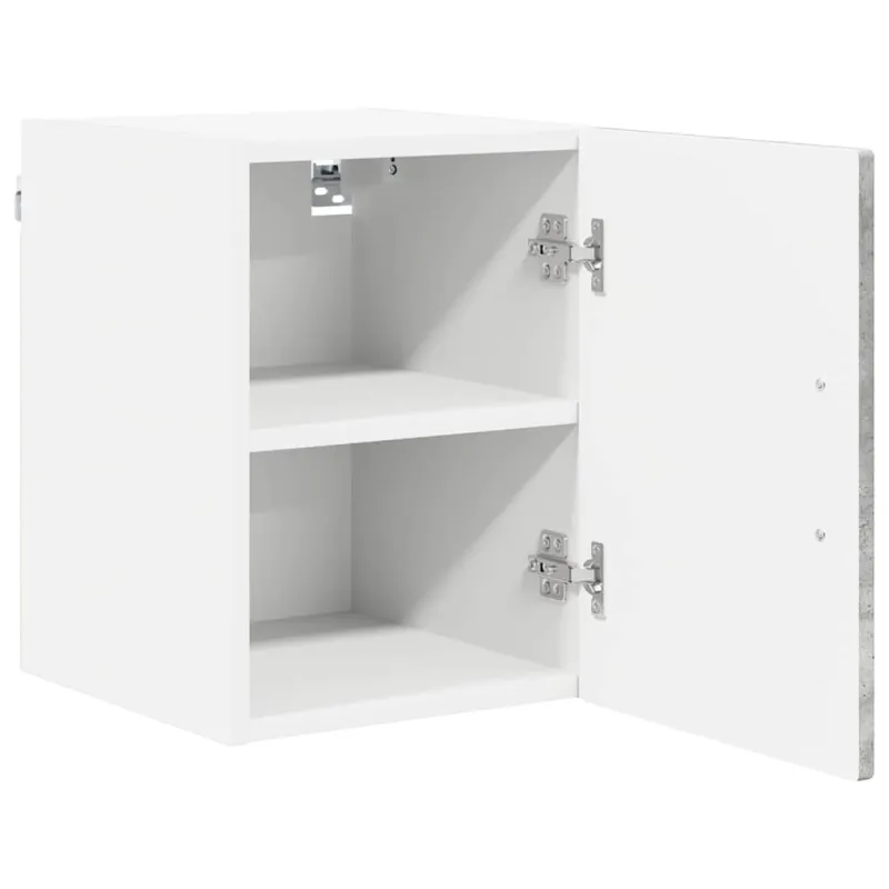 Sieninė spintelė PORTO 2 pcs Betono pilka 30 x 31 x 40 cm