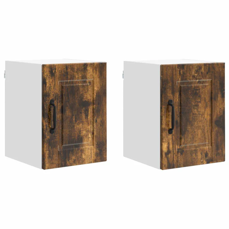 Sieninė spintelė PORTO 2 pcs Rūkyta ąžuolas 30 x 31 x 40 cm