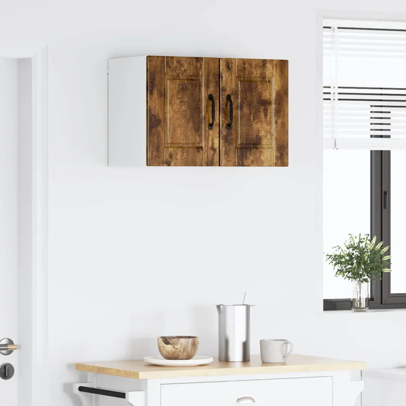 Sieninė spintelė PORTO 2 pcs Rūkyta ąžuolas 30 x 31 x 40 cm