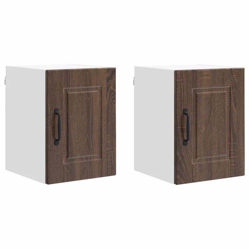 Sieninė spintelė PORTO 2 pcs Rudas ąžuolas 30 x 31 x 40 cm