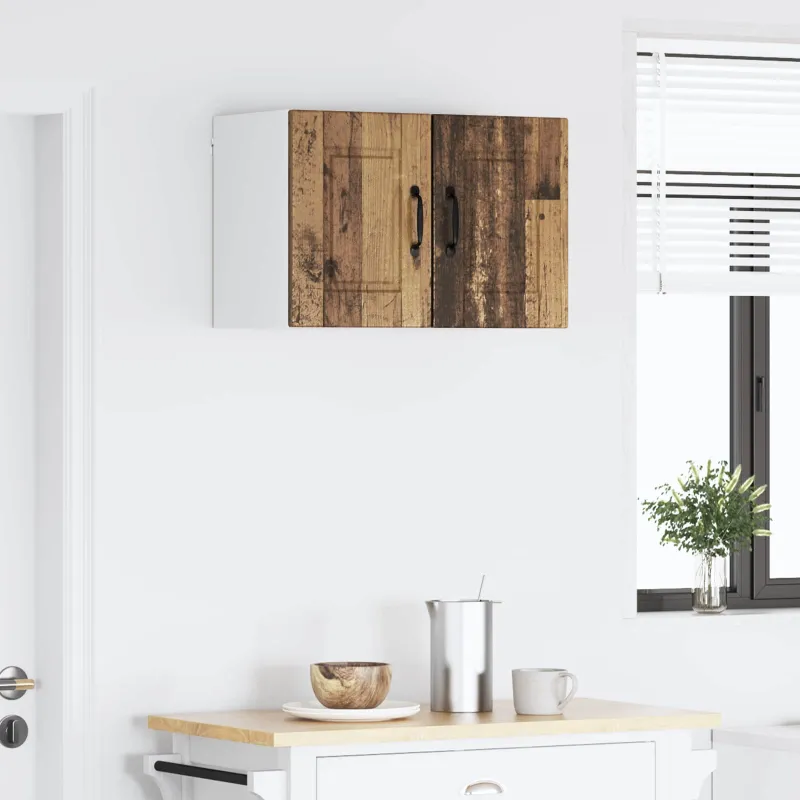 Sieninė spintelė PORTO 2 pcs Senas medis 30 x 31 x 40 cm