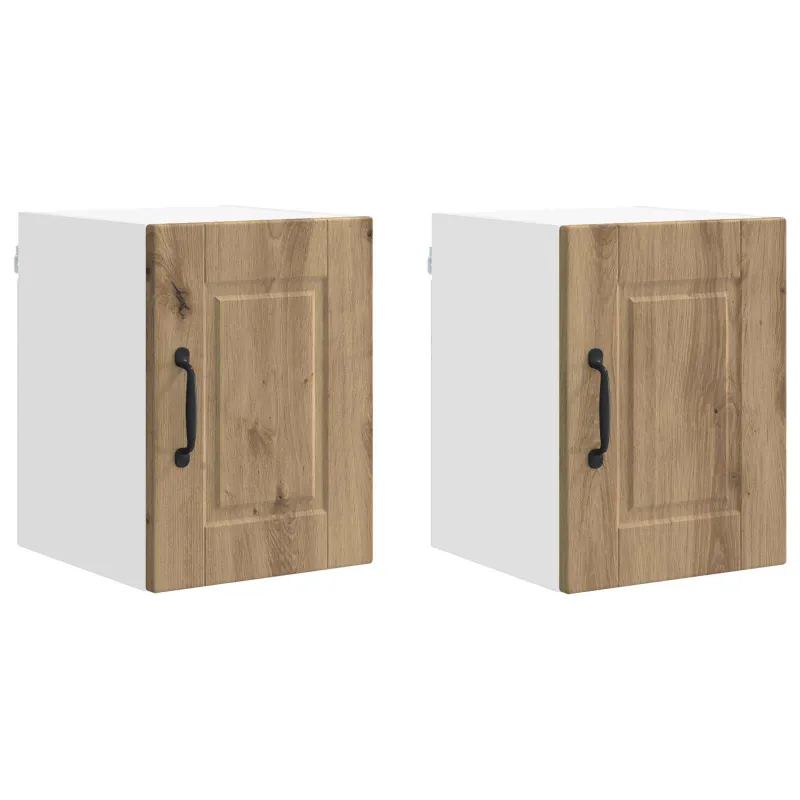 Sieninė spintelė PORTO 2 pcs Amatininkų ąžuolas 30 x 31 x 40 cm