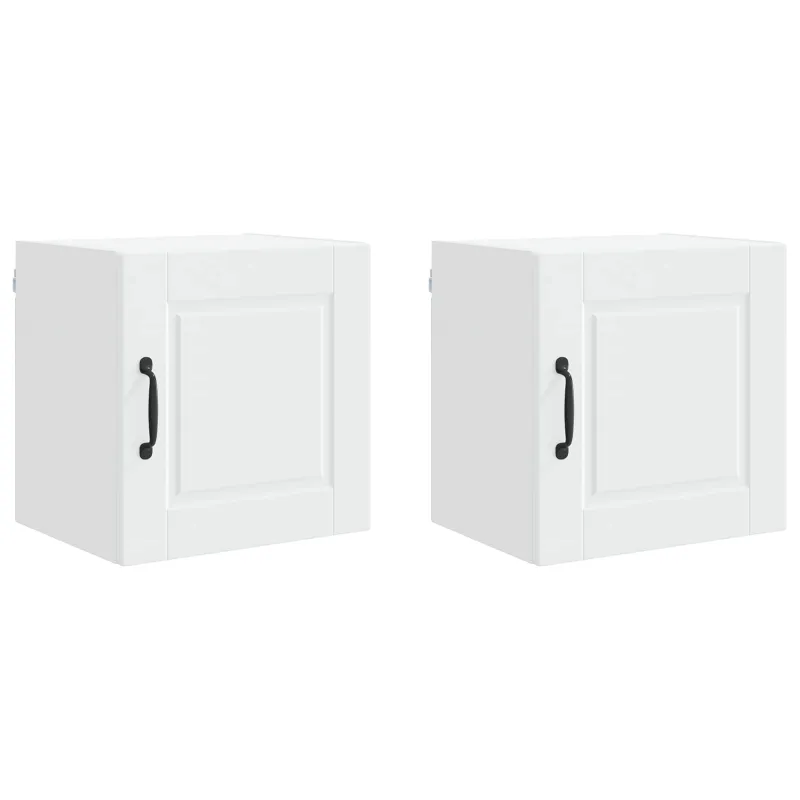 Sieninė spintelė PORTO 2 pcs Balta 40 x 31 x 40 cm