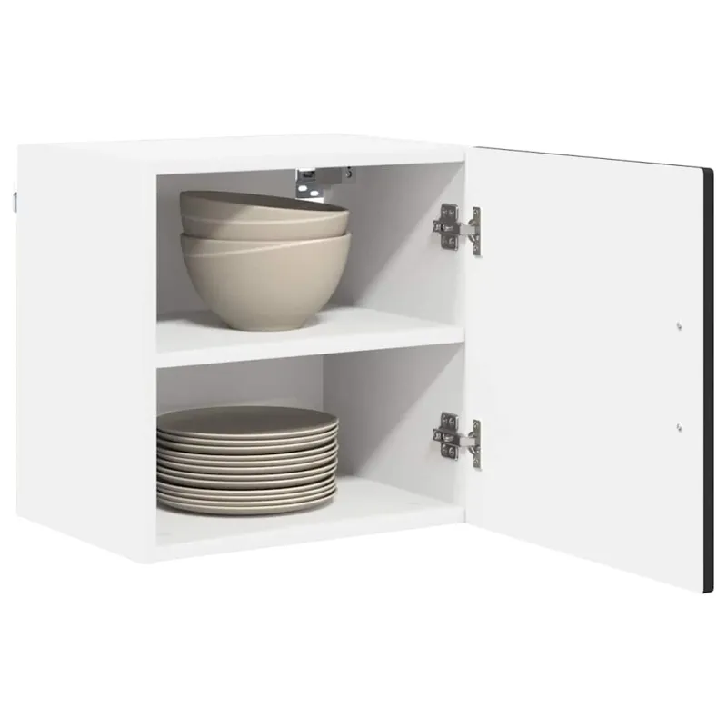 Sieninė spintelė PORTO 2 pcs Juoda 40 x 31 x 40 cm