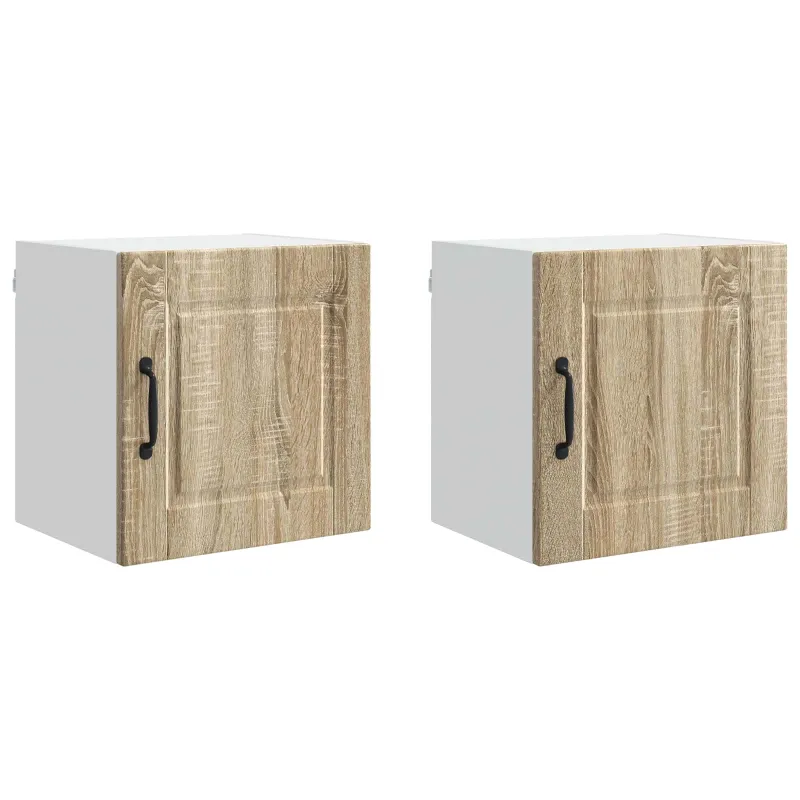 Sieninė spintelė PORTO 2 pcs Sonoma ąžuolas 40 x 31 x 40 cm