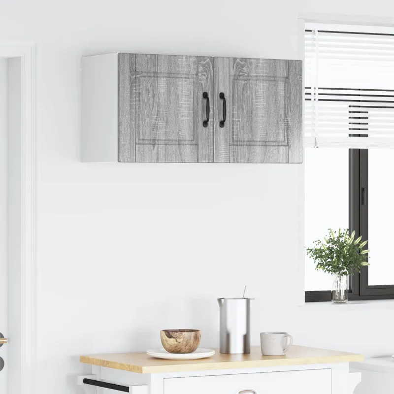 Sieninė spintelė PORTO 2 pcs Pilkas Sonoma 40 x 31 x 40 cm