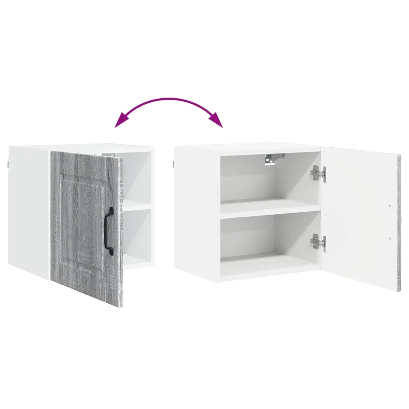 Sieninė spintelė PORTO 2 pcs Pilkas Sonoma 40 x 31 x 40 cm