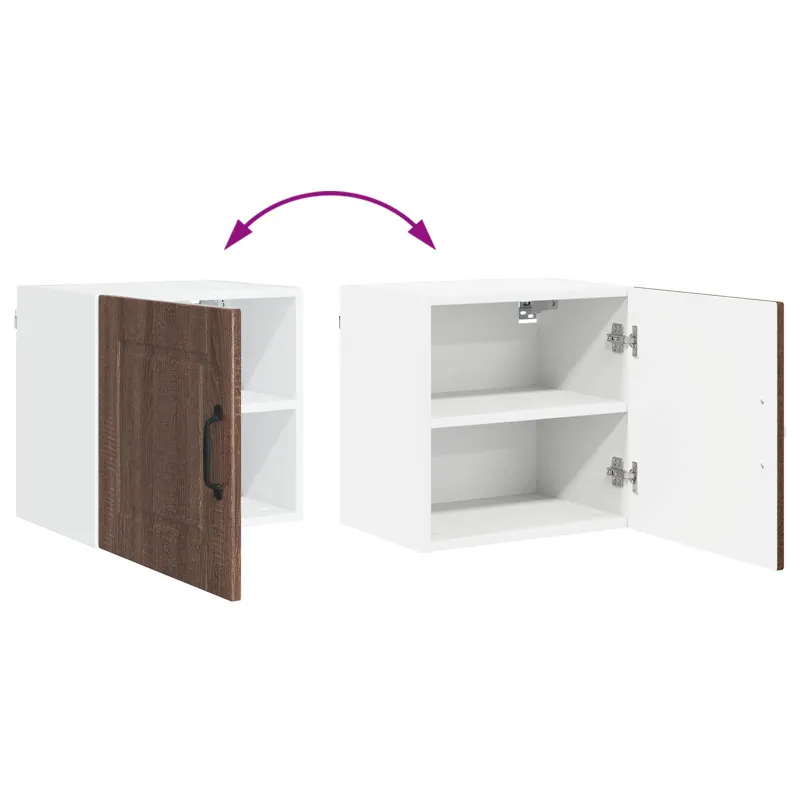 Sieninė spintelė PORTO 2 pcs Rudas ąžuolas 40 x 31 x 40 cm
