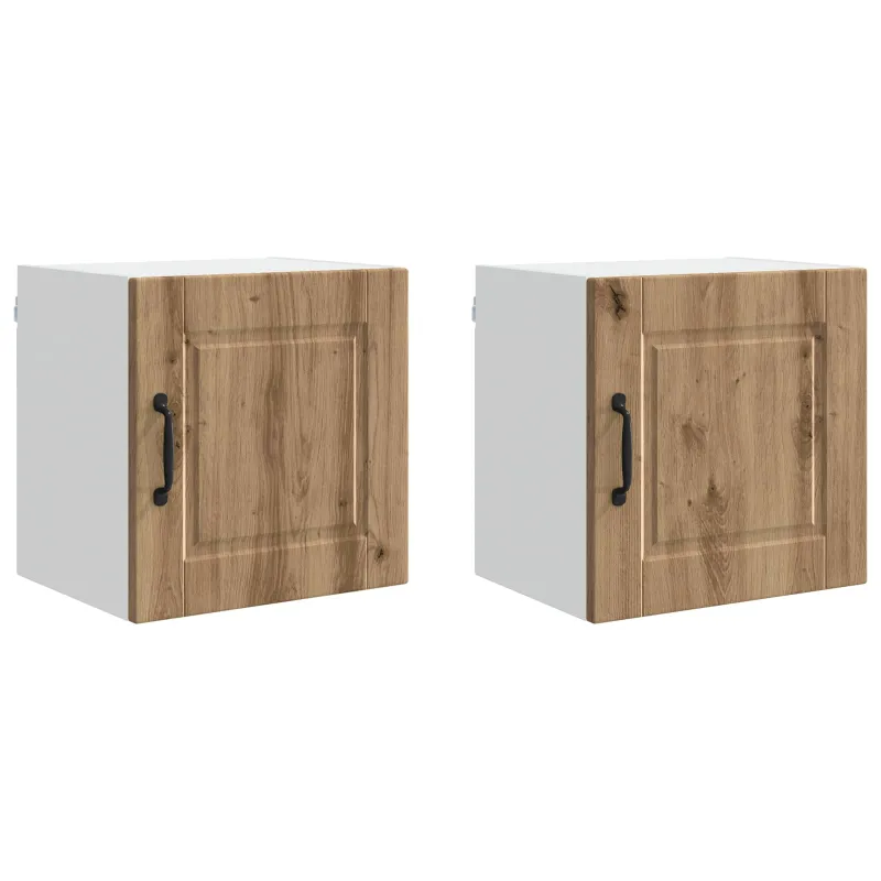 Sieninė spintelė PORTO 2 pcs Amatininkų ąžuolas 40 x 31 x 40 cm