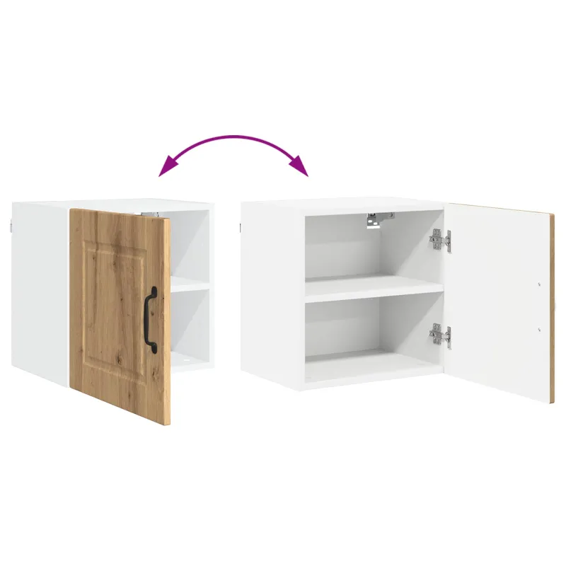 Sieninė spintelė PORTO 2 pcs Amatininkų ąžuolas 40 x 31 x 40 cm