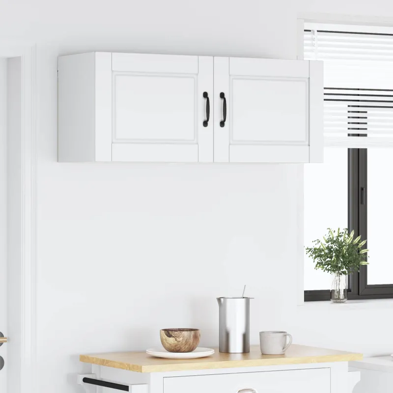 Sieninė spintelė PORTO 2 pcs Balta 50 x 31 x 40 cm